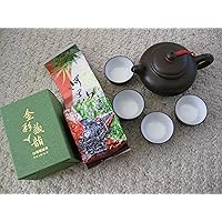 Elegant Chinese scholar Kung Fu Tea Pot set w. Taiwan Green Tea- Taiwan Ali Shan high mountain tea