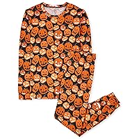 The Children's Place Kids' Family Matching, Halloween Pajama Sets, Cotton