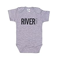 River Girl Onesie/Baby Girl Outfit/Float Trip Bodysuit/Super Soft/Sublimated Design