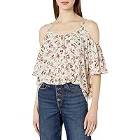 French Connection Women's Anastasia Ditsy Polly Plains Top