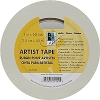 Art Alternatives Economy White Artists Tape - 1 Inch X 60 Yards