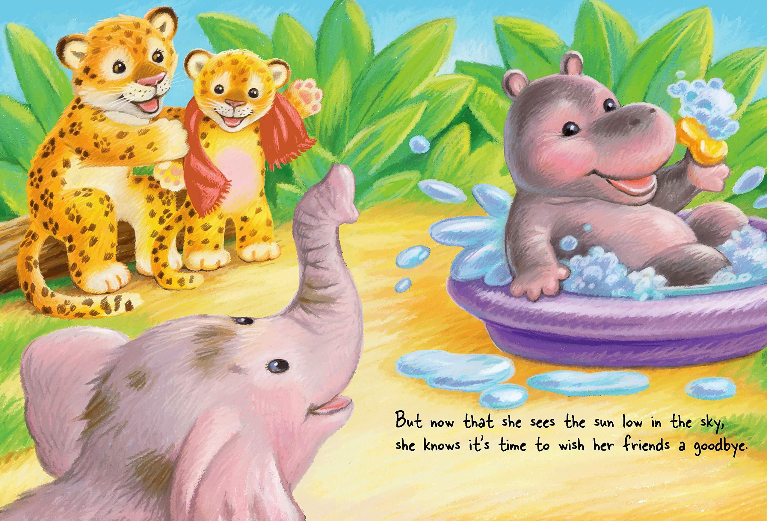 It's Bath Time - Children's Padded Board Book - Bedtime Story