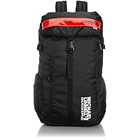 ML-008 Men's Big Backpack, Black/Red