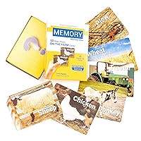 On The Farm Memory Card Game from The Makers of Language Builder with Real Photo Images