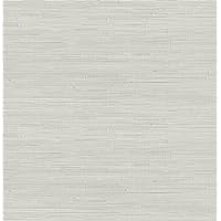 Society Social Classic Faux Grasscloth Peel and Stick Wallpaper, Grey