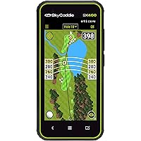 SkyCaddie SX400, Handheld Golf GPS with 4 inch Touch Display, Black, (Model: SX400 GPS)