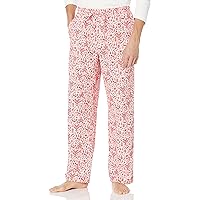 Amazon Essentials Men's Flannel Pajama Pant (Available in Big & Tall), White Forest, Medium