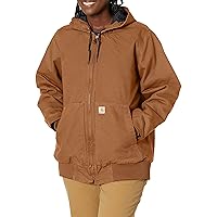 Women's Loose Fit Washed Duck Insulated Active Jacket