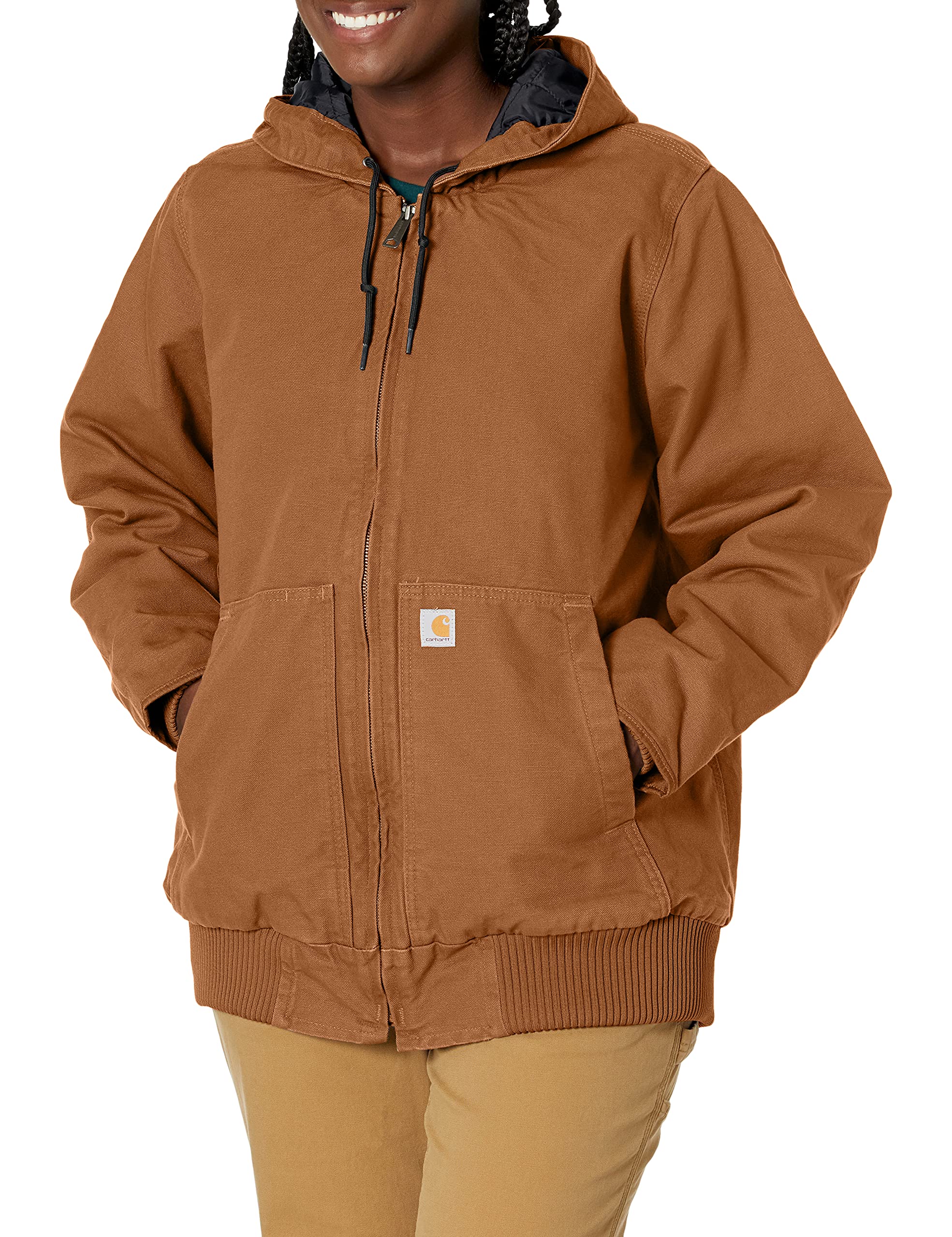Carhartt Women's Loose Fit Washed Duck Insulated Active Jacket