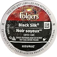 Folgers Black Silk K-Cups for Keurig Brewers, 18Count (Packaging May Vary)
