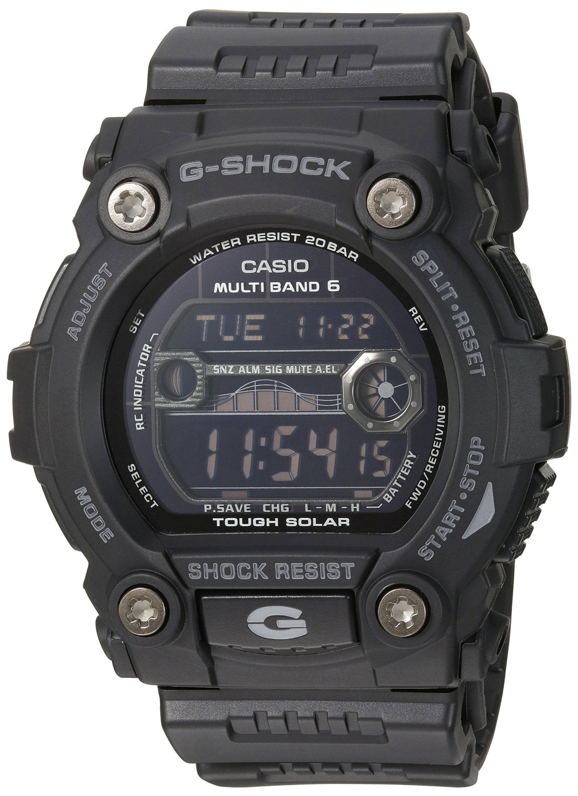 G-Shock Solar Atomic Rescue GW7900B Black/Black