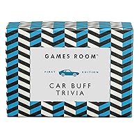 Ridley’s Car Buff Trivia Card Game – Car Quiz Game for Kids and Adults – 2+ Players – Includes 140 Unique Questions Cards – Fun Family Game – Makes a Great Gift