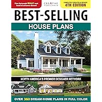 Best-Selling House Plans, Completely Updated & Revised 4th Edition: Over 360 Dream-Home Plans in Full Color (Creative Homeowner) Top Architect Designs - Interior Photos, Home Design Trends, and More