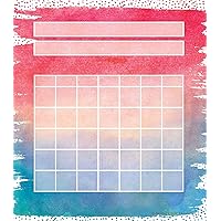 Watercolor Incentive Charts