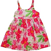 RJC Girls Watercolor Hibiscus Bungee Dress