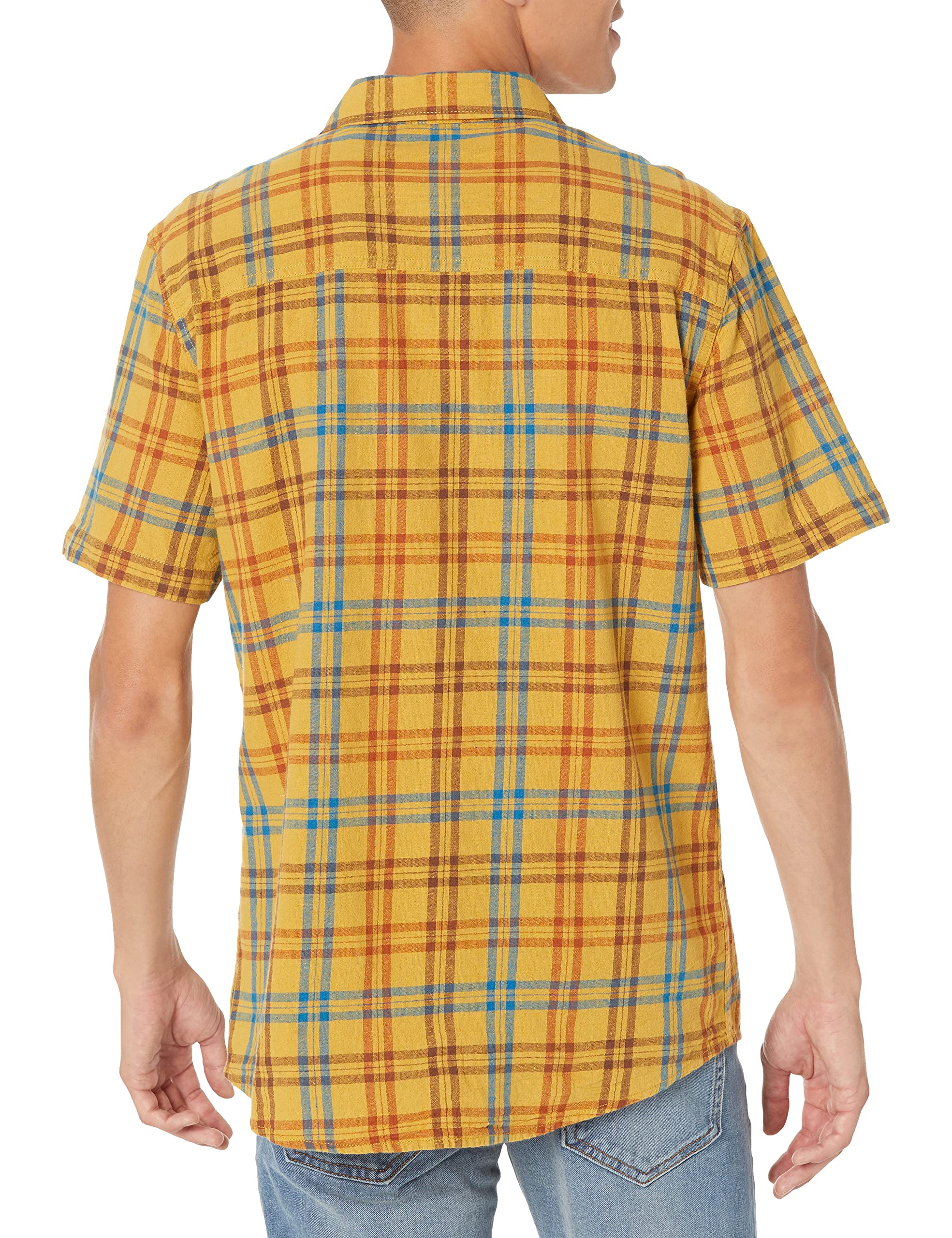 Buffalo David Bitton Men's Short Sleeve Plaid Button Down