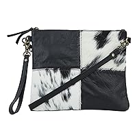 Mona B Genuine Western Cowhide and Leather Tote Handbag | Crossbody Bags | Shoulder Bags | Messengers