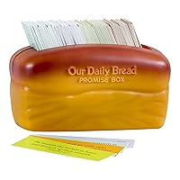 DaySpring Our Our Daily Bread Promise Box with Scripture Cards, 4 1/4