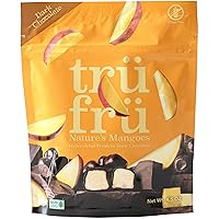 Tru Fru Nature's Mangoes Hyper-Dried Fresh in Dark Chocolate, 4.5 Ounce Bag
