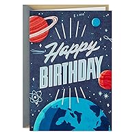Hallmark Birthday Card (Planets) (5RZB2027)