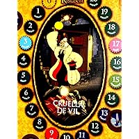 Disney Sorcerers Mask of the Magic Kingdom Sotmk Game Wdw Walt Disney World Exclusive Game Board Cruella De Vil Card Map & Mickey Stickers Game Tokens Rules Card Checklist Only