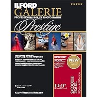 ILFORD GALERIE Prestige Smooth Pearl - 8.5 x 11 Inches, 250 Sheets (2001753)