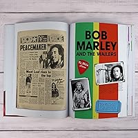 Signature Gifts - 1970's - Personalised Music Newspaper History Book - Icons and Legends of British Music - British Music History Told Through Archive Newspaper Coverage (1970's)
