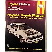 Toyota Celica '71'85 (Haynes Repair Manuals) Toyota Celica '71'85 (Haynes Repair Manuals) Paperback