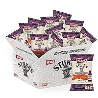Herr's Stubb's Sticky Sweet BAR-B-Q Cheese Curls, 6.5oz (Pack of 12 Bags)
