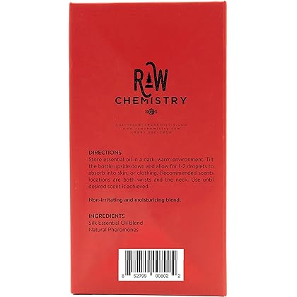 RawChemistry Pheromones For Men Pheromone Cologne Oil [Attract Women] - Bold, Extra Strength