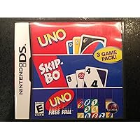 Uno/Skip-Bo/Uno Freefall - Nintendo DS