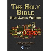 The Holy Bible - King James Version - (with Direct Verse Access) The Holy Bible - King James Version - (with Direct Verse Access) Leather Bound Kindle Paperback