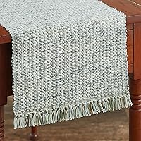 Park Designs Blue Basketweave Table Runner 36