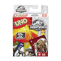 Mattel Jurassic World Uno Card Game
