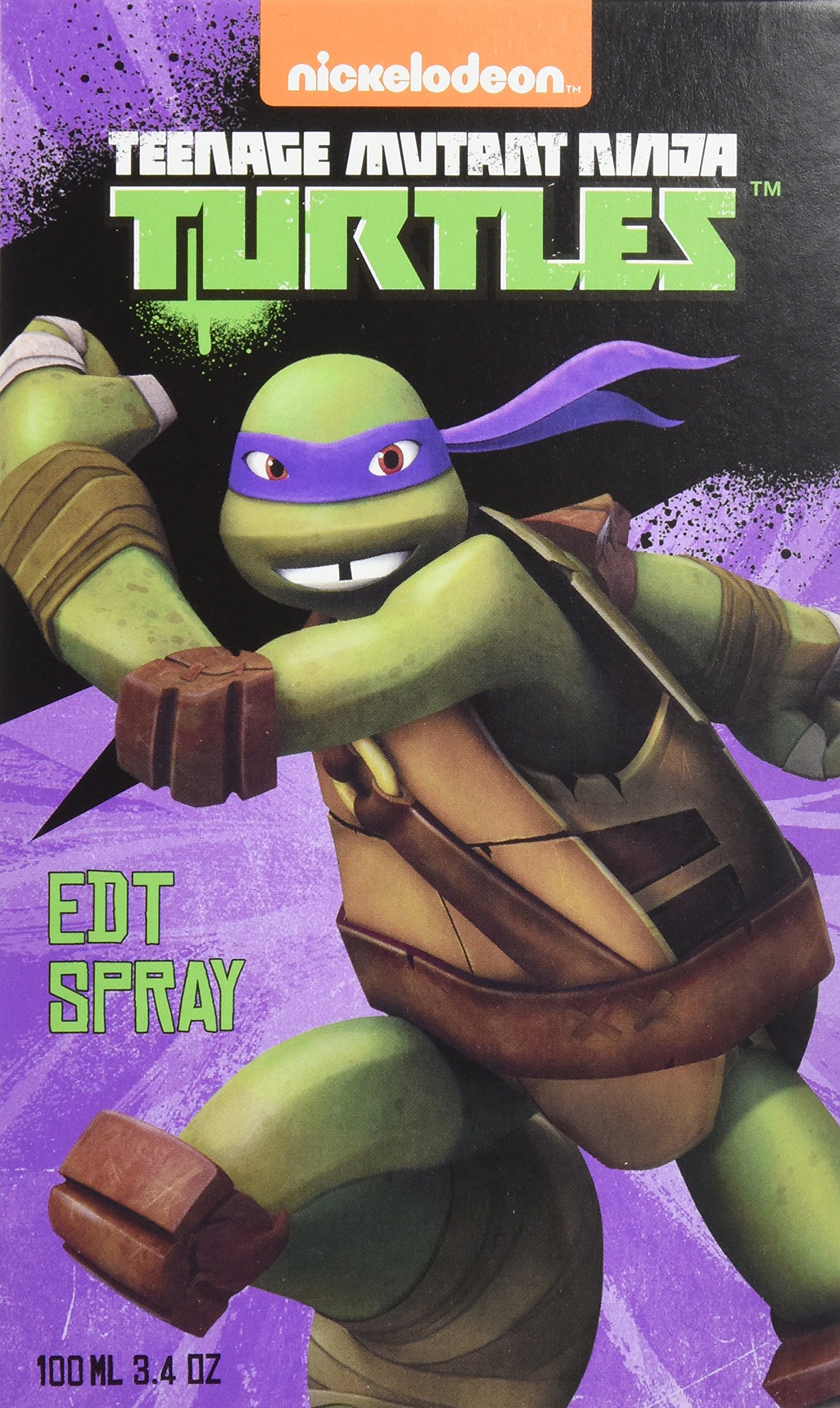 Teenage Mutant Ninja Turtles Donatello by Nickelodeon for Kids - 3.4 oz EDT Spray