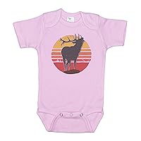 Hunting Onesie/Elk Sunset/Baby Hunting Outfit/Elk Bodysuit/Unisex Infant Romper