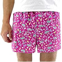 Men's Colorful Funny Animal All Over Print Cotton Boxer Shorts S-XXL