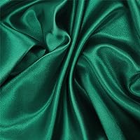 Satin Fabric for Bridal,Wedding,Decoration,Costume,60 Inches Wide-by The Yard(3 Yards,Green)
