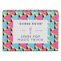 Ridley’s 2000s Pop Music Trivia Card Game – Quiz Game for Adults and Kids – 2+ Players – Includes 40 Cards with Unique Questions – Fun Family Game – Makes a Great Gift