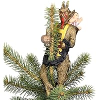 Creepy Krampus Tree Topper for Christmas or Halloween Trees - Large 10
