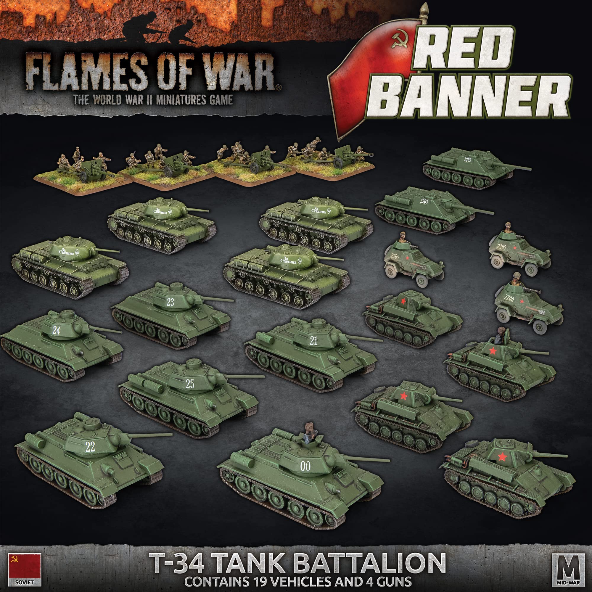 Flames of War: Red Banner T-34 Tank Company