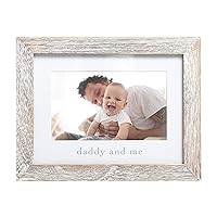 Pearhead Daddy and Me Baby Picture Frame, Gender-Neutral Dad and Baby Picture Frame, Baby Girl or Baby Boy Nursery Décor, 4