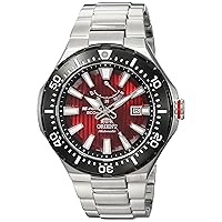 ORIENT Men's M-Force Delta Japanese-Automatic Diving Watch with Stainless-Steel Strap, Silver, 25 (Model: SEL07002H0)
