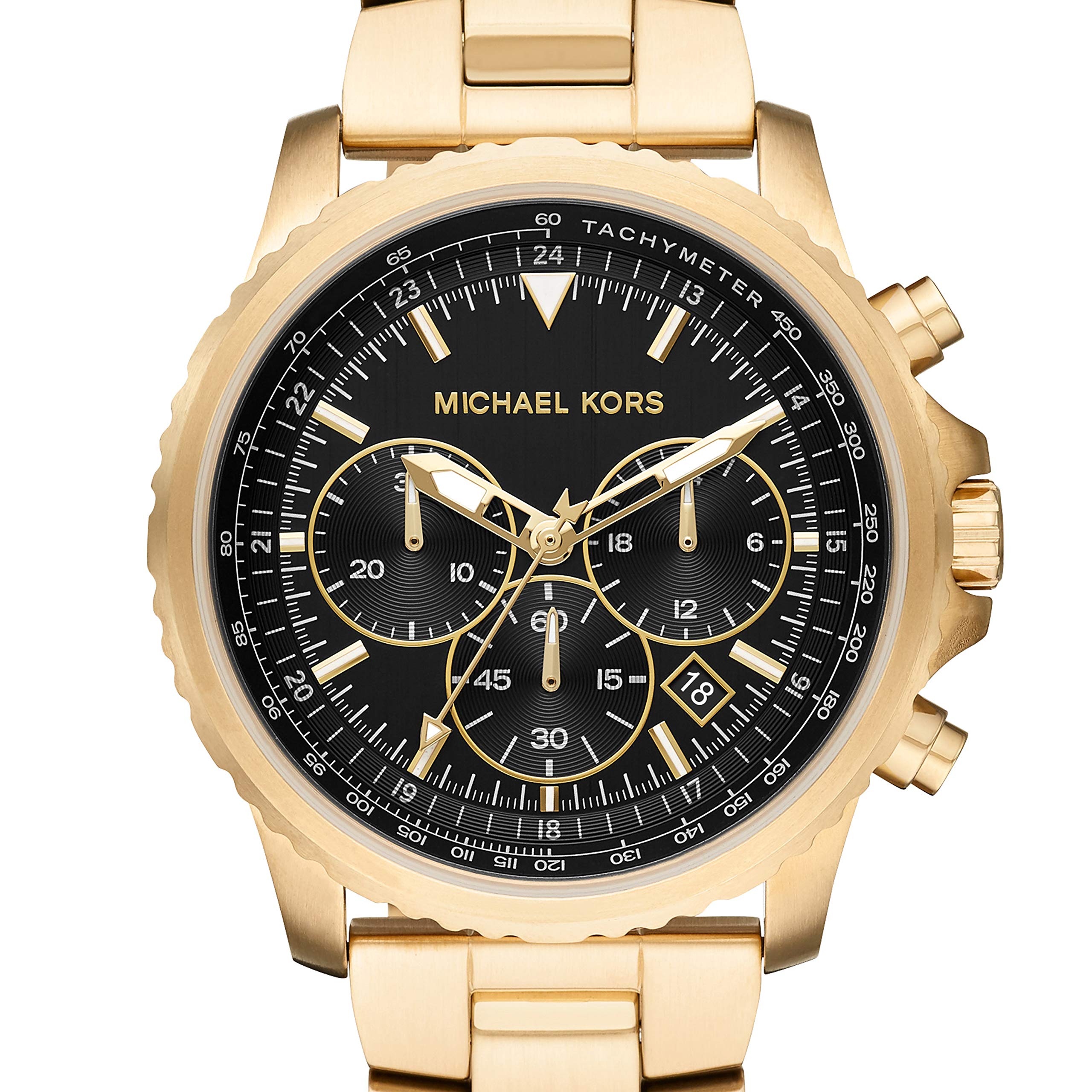 Mua Michael Kors Cortlandt Chronograph Stainless Watch trên Amazon Mỹ chính  hãng 2023 | Fado