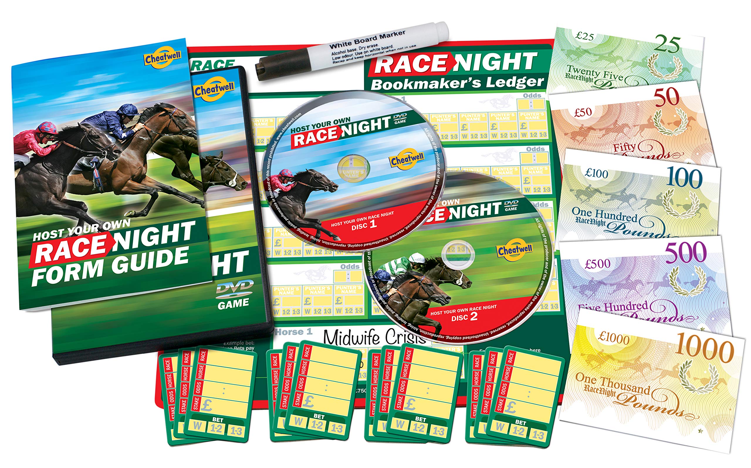 Cheatwell Games Host Your Own Race Night
