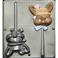 Girl Bunny Chocolate Candy Mold Easter 1804