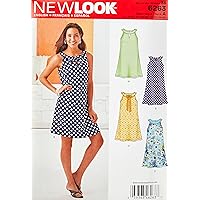 Simplicity Creative Patterns New Look Misses' A-Line Dress, A (8-10-12-14-16-18)
