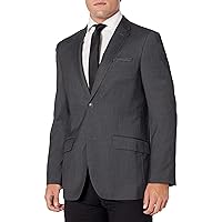 Perry Ellis Men's Regular Fit Suit Jacket, with Solid Stretch Fabric (Sizes XS-54)
