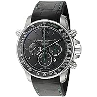 Raymond Weil Men's 'Nabucco' Swiss Automatic Titanium and Rubber Casual Watch, Color:Black (Model: 7850-TIR-05217)