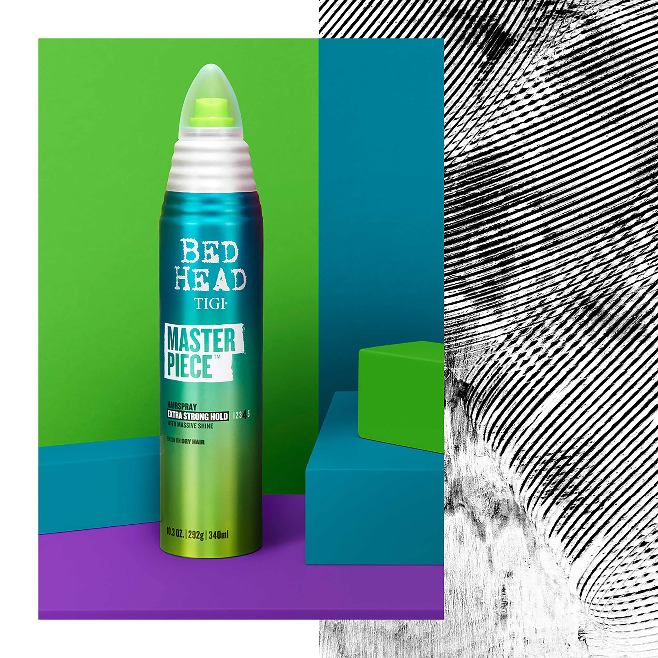 TIGI Bed Head Master Piece Hairspray with Extra Strong Hold Unisex Hair Spray 10.3 oz